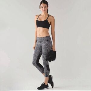 Lululemon Athletica Pace Rival High Rise Crop Leggings